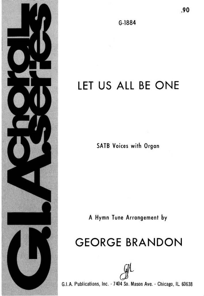 Let Us All Be One